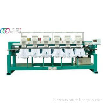 Six Head Computerized tee Shirt Embroidery Machine , 110V /